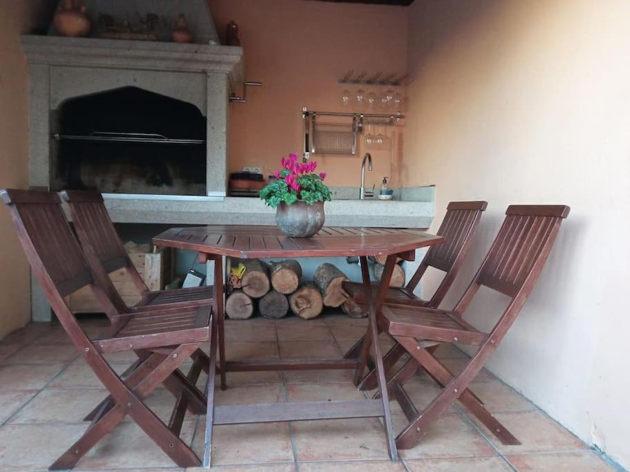 Villa Casa Covelino Poio Esterno foto