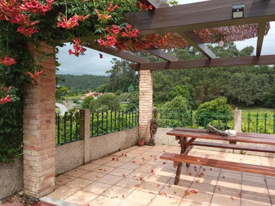 Villa Casa Covelino Poio Esterno foto
